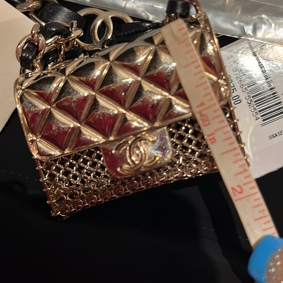 Authentic Chanel brand new with tags collectible novelty belt/cross body/chain - Picture 12 of 13